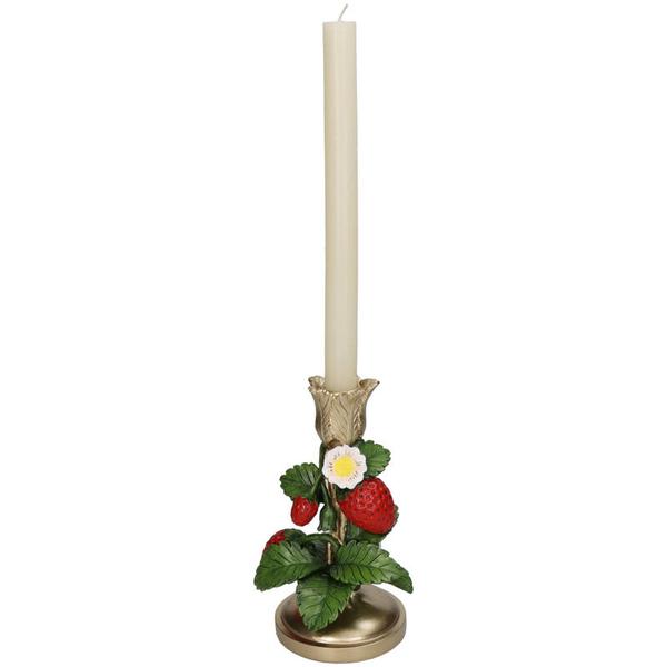 Aardbei Goud kandelaar ↨20 cm