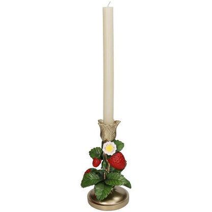 Aardbei Goud kandelaar ↨20 cm
