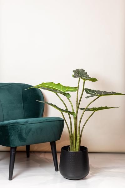Alocasia Frydek - Olifantsoor - Kunstplant - ↨90cm
