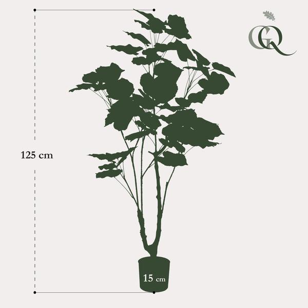 Ficus umbellate - Afrikaanse vijg - Kunstplant - ↨125cm