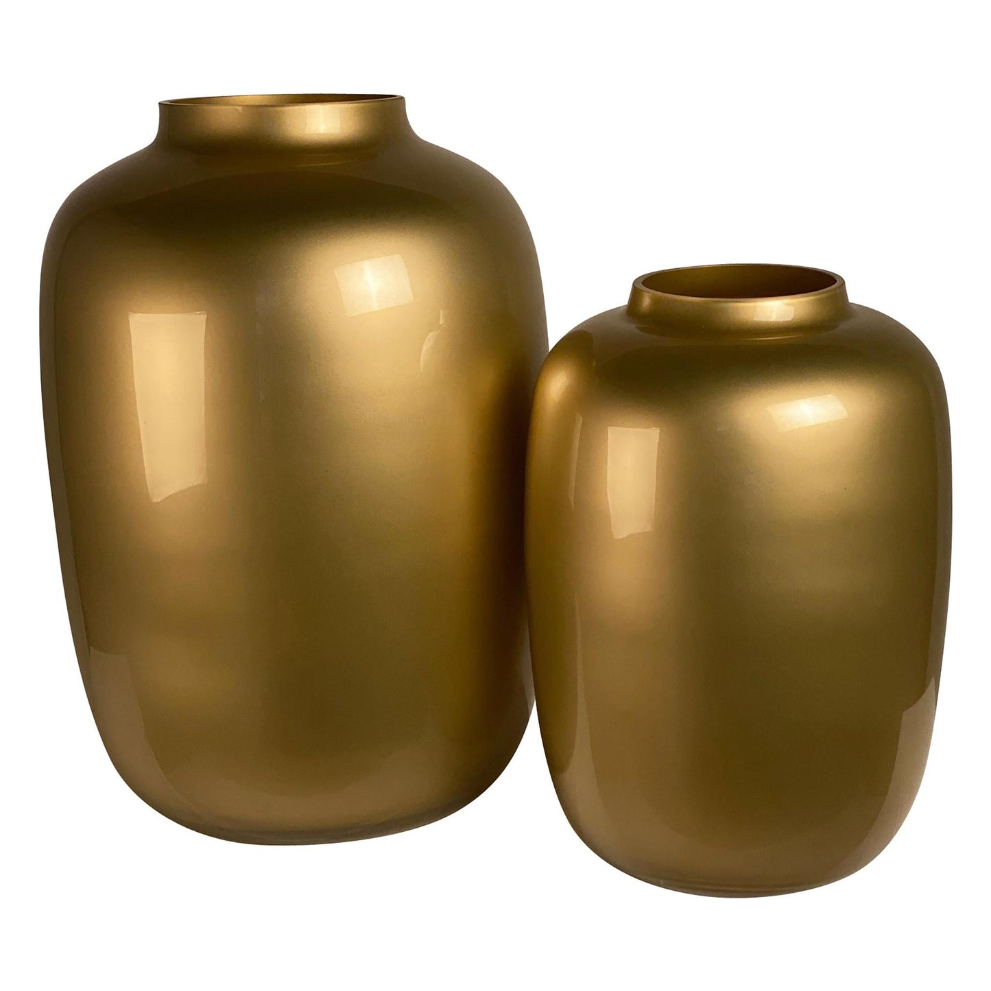 Vase The World - Goud - Artic - ↨35cm - Ø25cm