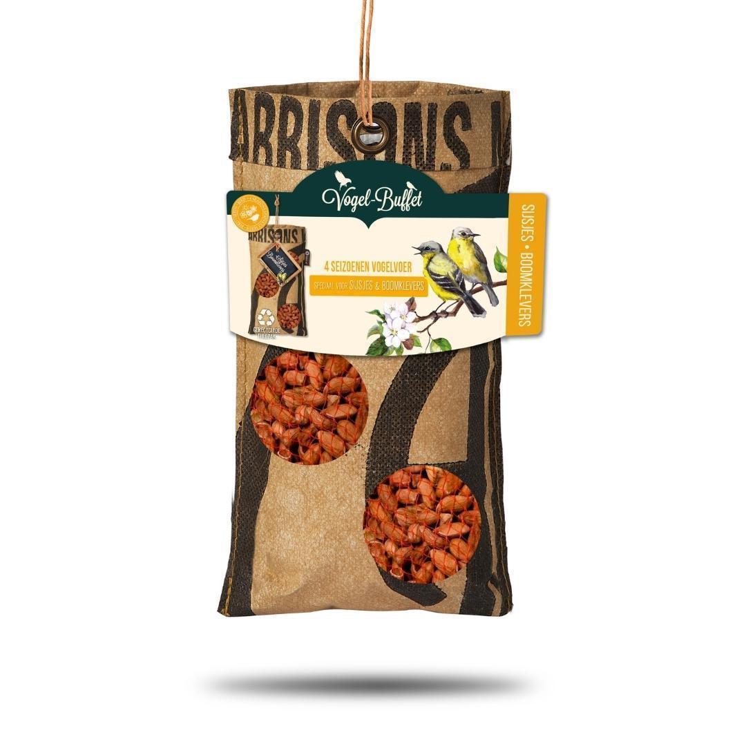 Vogelvoer ECO zak - 300 gr - Sijsjes & Boomklevers