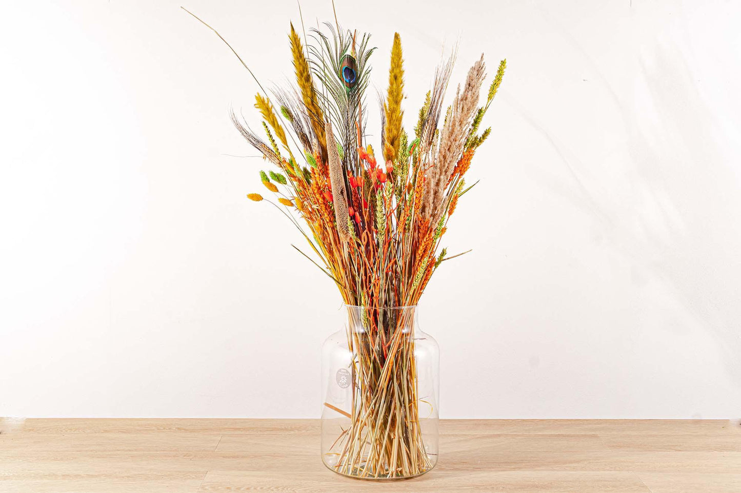 Droogbloemen boeket Colorful Nature - ↨70cm