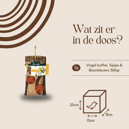 Vogelvoer ECO zak - 300 gr - Mussen & Merels
