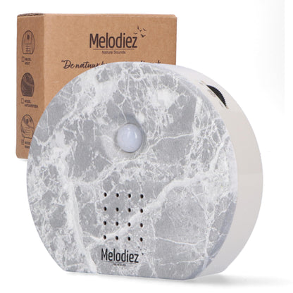 Melodiez® Vogelgeluiden huisje met sensor - Marmer