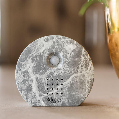 Melodiez® Vogelgeluiden huisje met sensor - Marmer