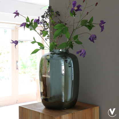Vase The World - Grijs - Artic - ↨35cm - Ø25cm