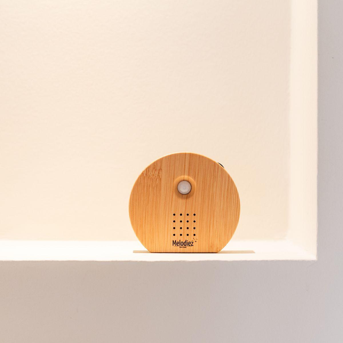 Melodiez® Vogelgeluiden huisje met sensor - Hout